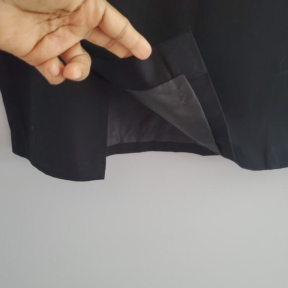 Apt. 9 Black Tie Mini Pencil Skirt Size 18 - Picture 3 of 6